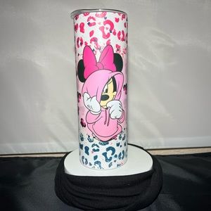 NWT 20oz Minnie Glow In The Dark Sublimated Tumbler